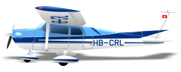 Cessna 175 Skylark HB-CRL peinture par aerostyll 2023