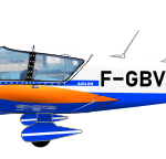 Robin Aiglon R1180T peinture aéronautique aeronautical paint aerostyll