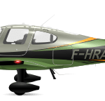 Cirrus SR-22 3G F-HRAD N122PB peinture aéronautique aeronautical paint by AEROSTYLL design modern