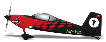 peinture aéronautique aeronautical paint aerostyll Van’s Aircraft RV7 HB-YSL
