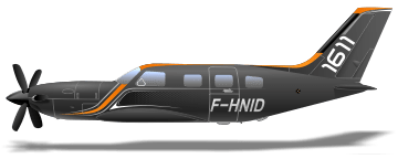peinture aéronautique aeronautical paint aerostyll Piper PA46 Meridian N13WJ F-HNID