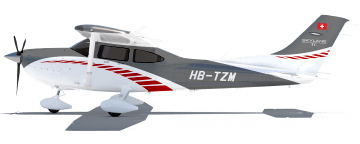 peinture aéronautique aeronautical paint aerostyll Cessna Turbo Skylane TC HB-TZM