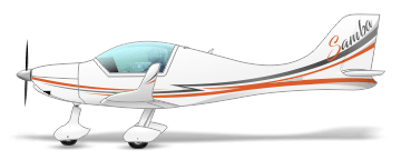 peinture aéronautique aeronautical paint aerostyll Aquilair Samba XXL 69ZD
