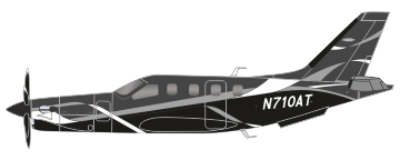 Däher TBM 700 F-GLAT peinture aéronautique aeronautical paint aerostyll