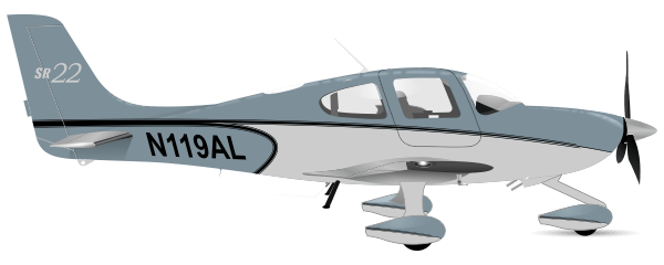 peinture aéronautique aeronautical paint aerostyll Cirrus SR22 N119AL