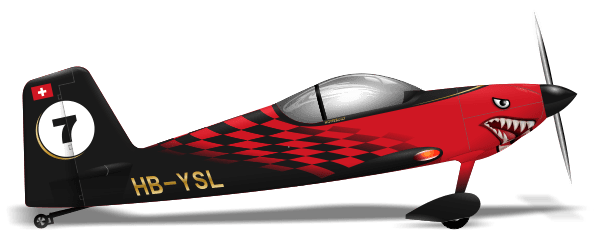 peinture aéronautique aeronautical paint aerostyll Van’s Aircraft RV7 HB-YSL