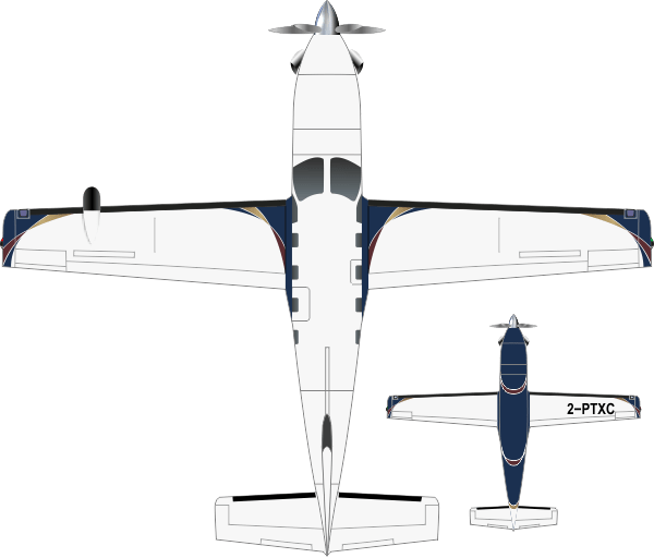 peinture aéronautique aeronautical paint aerostyll Däher TBM 700 2-PTXC