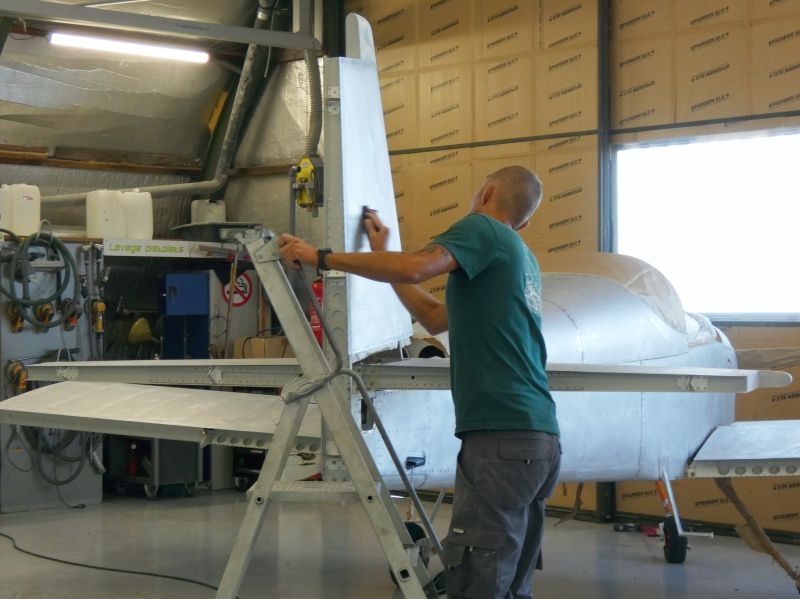 peinture aéronautique aeronautical paint aerostyll Van’s Aircraft RV7-A F-PXRC