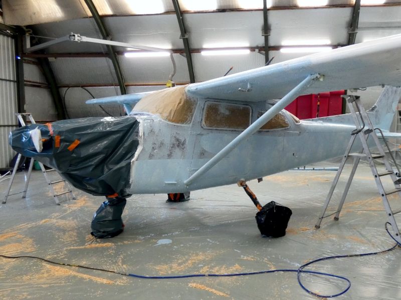 Cessna 172 RECTIMO F-GEOT peinture aéronautique aeronautical paint aerostyll