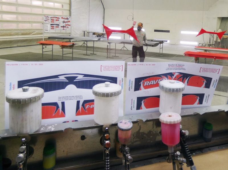 peinture aéronautique aeronautical paint aerostyll TBM 850 N850LD avion de voltige aerobatic plane