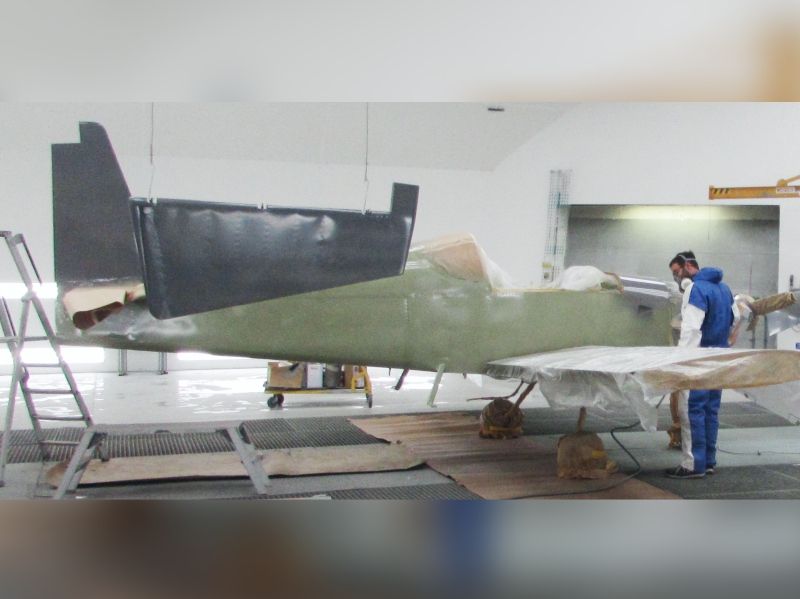 peinture aéronautique aeronautical paint aerostyll Van’s Aircraft RV7-A F-PXRC