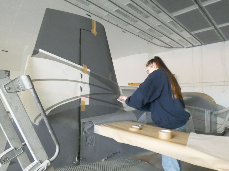 peinture aéronautique aeronautical paint aerostyll Van’s Aircraft RV7-A F-PXRC