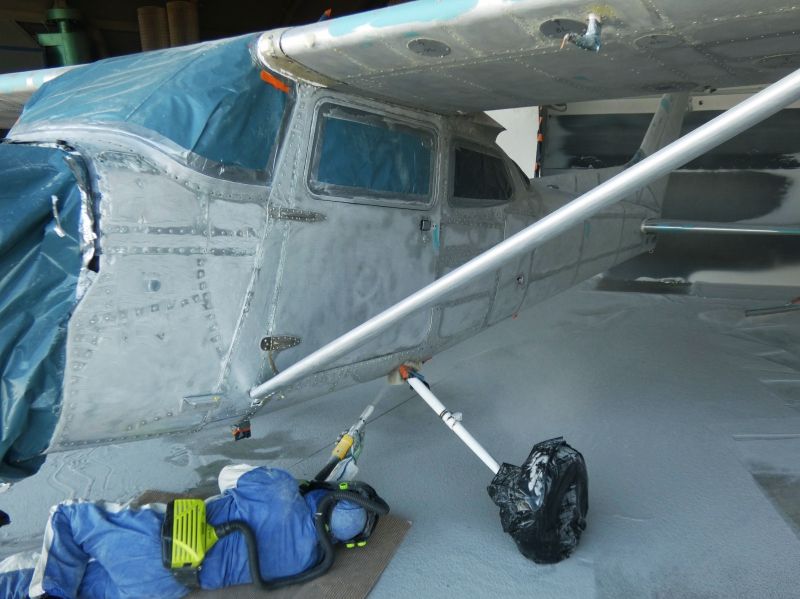 Cessna 172 RECTIMO F-GEOT peinture aéronautique aeronautical paint aerostyll