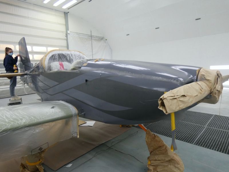 peinture aéronautique aeronautical paint aerostyll Van’s Aircraft RV7-A F-PXRC
