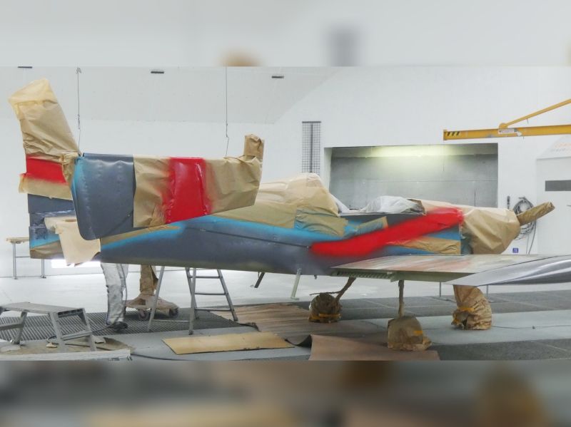 peinture aéronautique aeronautical paint aerostyll Van’s Aircraft RV7-A F-PXRC