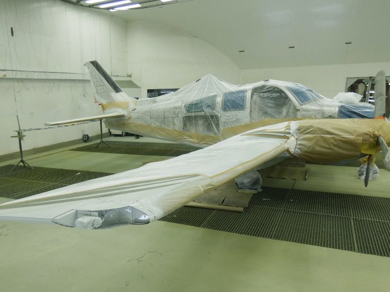 Beechcraft Baron N567JL peinture aéronautique aeronautical paint aerostyll