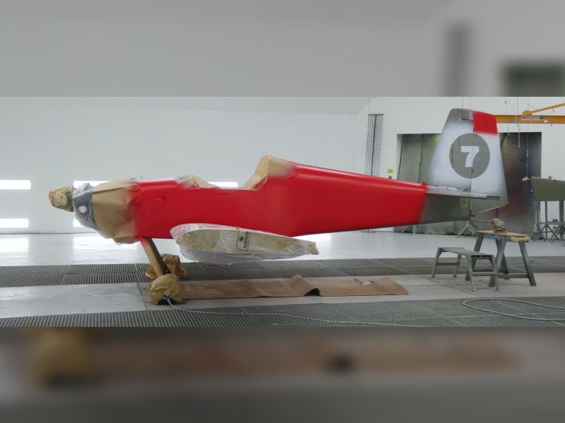peinture aéronautique aeronautical paint aerostyll Van’s Aircraft RV7 HB-YSL