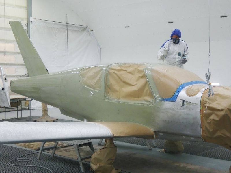 peinture aéronautique aeronautical paint aerostyll TB-20 Trinidad GT N500TB