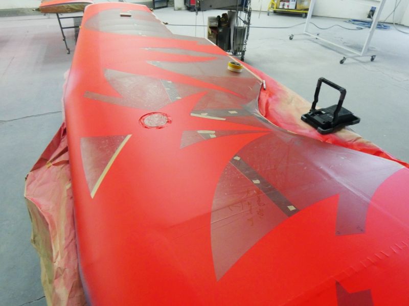 peinture aéronautique aeronautical paint aerostyll TBM 850 N850LD avion de voltige aerobatic plane