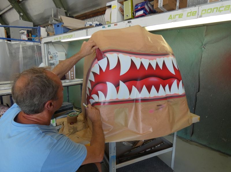 peinture aéronautique aeronautical paint aerostyll Van’s Aircraft RV7 HB-YSL