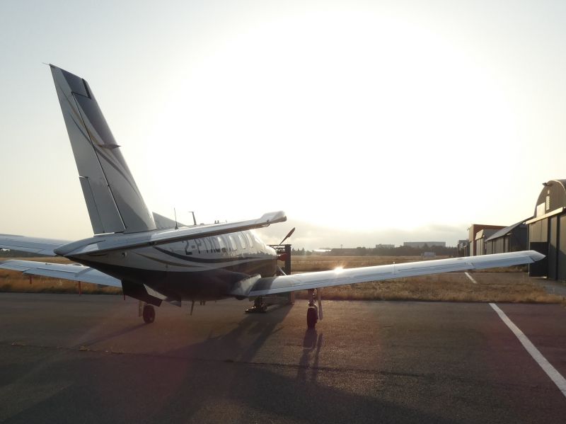 peinture aéronautique aeronautical paint aerostyll Däher TBM 700 2-PTXC