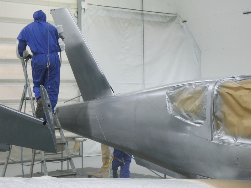 peinture aéronautique aeronautical paint aerostyll TB-20 Trinidad GT N500TB