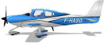 Cirrus SR22 F-HASG