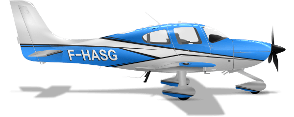 Cirrus SR22 F-HASG