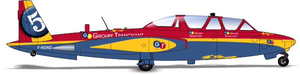 Fouga Magister F-HDND Groupe Tranchant