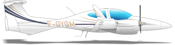 Diamond DA42 F-GYGM