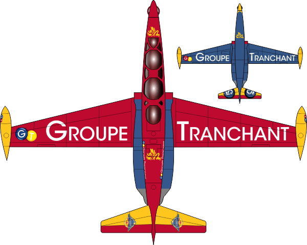 Fouga Magister F-HDND Groupe Tranchant