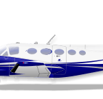 Cessna Conquest N17CP peint par paint by AEROSTYLL