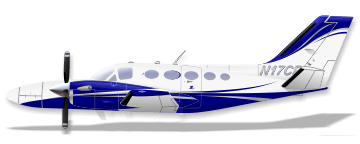 Cessna Conquest N17CP peint par paint by AEROSTYLL