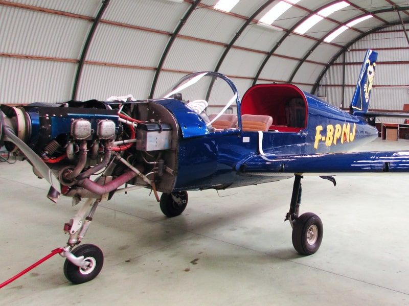 Socata Rallye F-BPMJ peinture par painted bu AEROSTYLL