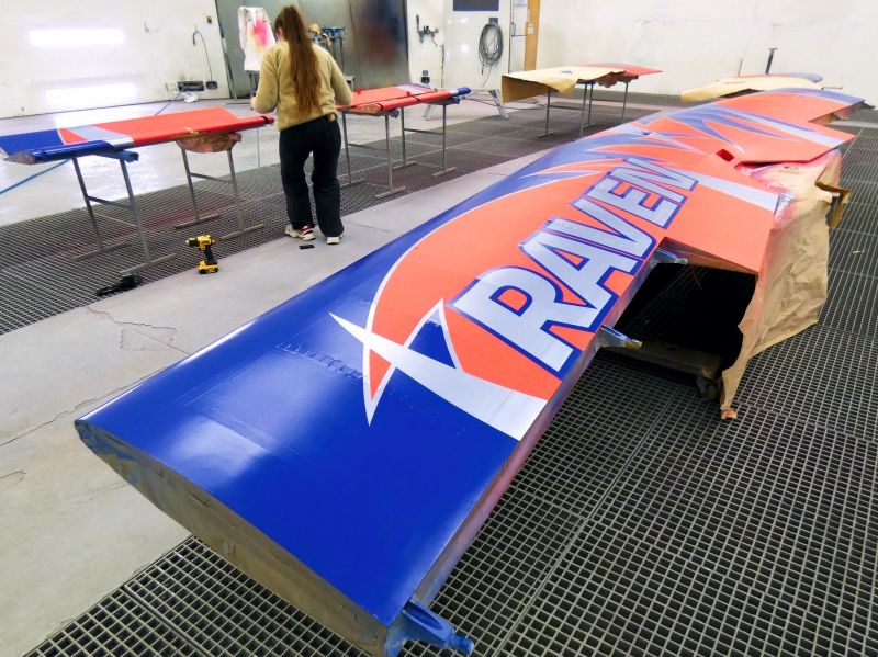peinture aéronautique aeronautical paint aerostyll TBM 850 N850LD avion de voltige aerobatic plane