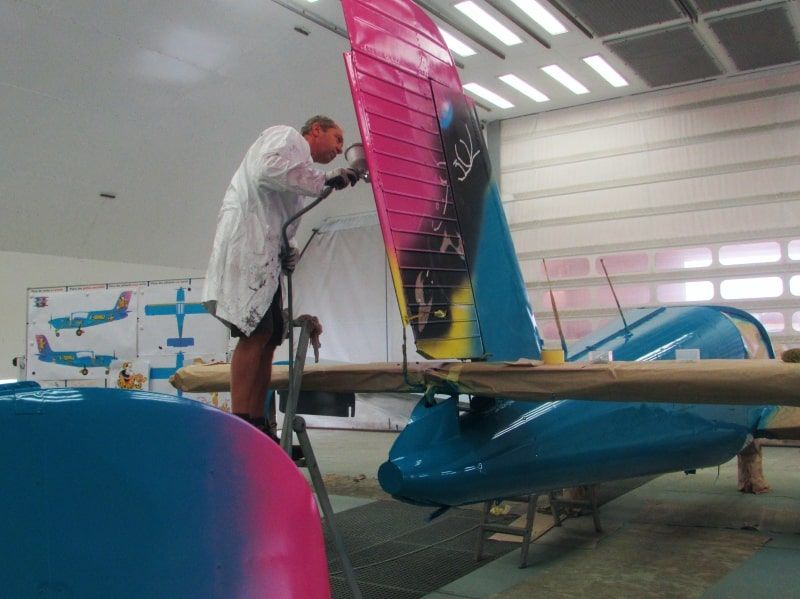 Socata Rallye F-BPMJ peinture par painted bu AEROSTYLL