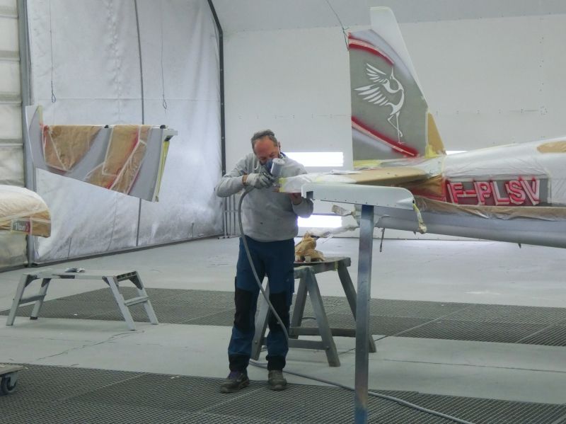 Van’s Aircraft RV14 F-PLSV peinture par paint by AEROSTYLL