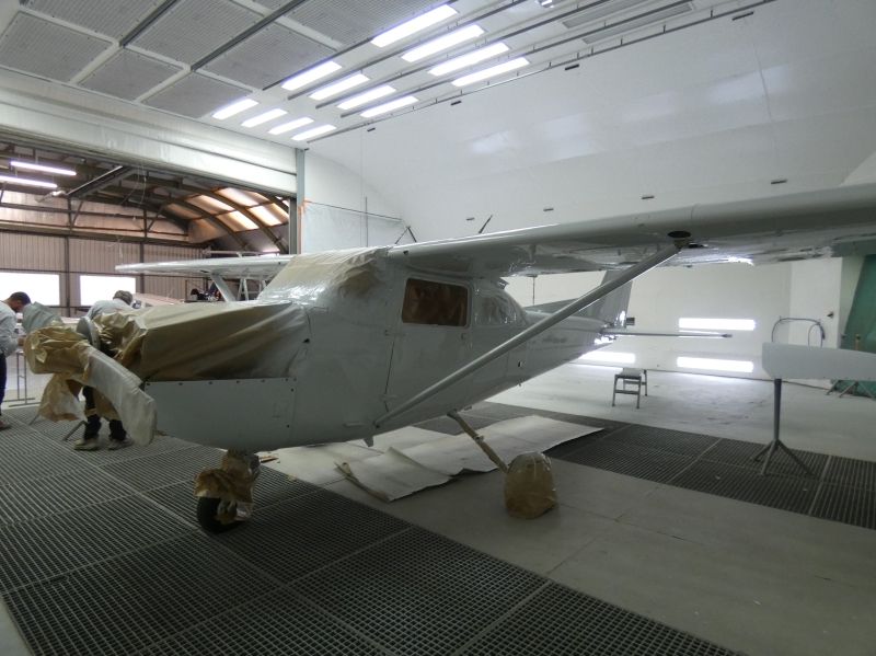 Cessna 172 RECTIMO F-GEOT peinture aéronautique aeronautical paint aerostyll