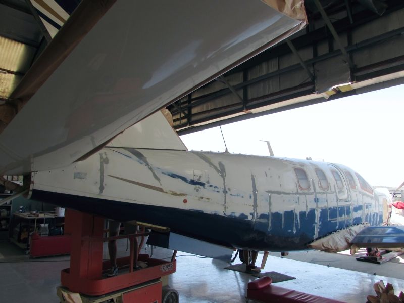 peinture aéronautique aeronautical paint aerostyll Däher TBM 700 2-PTXC
