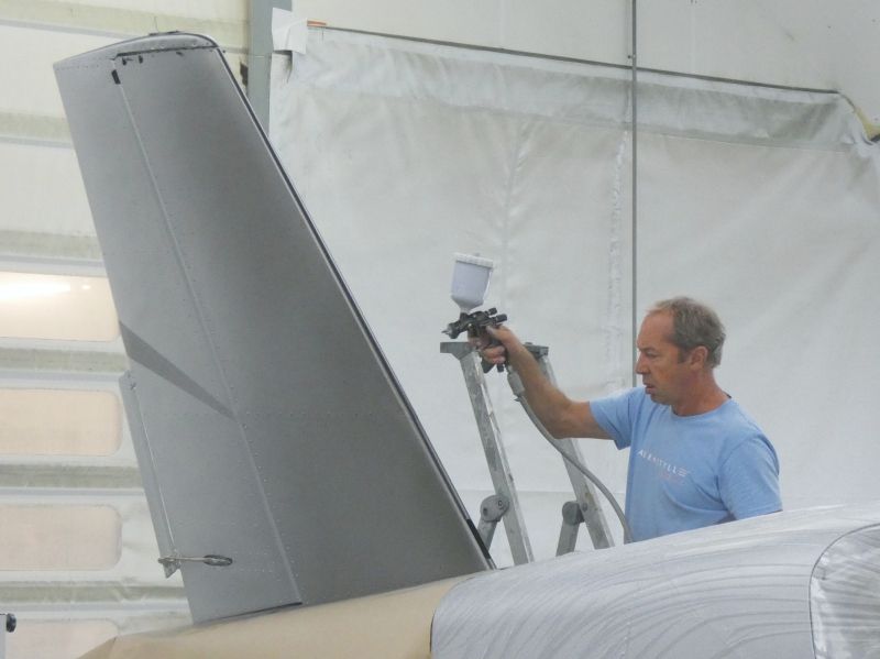 peinture aéronautique aeronautical paint aerostyll TB-20 Trinidad GT N500TB