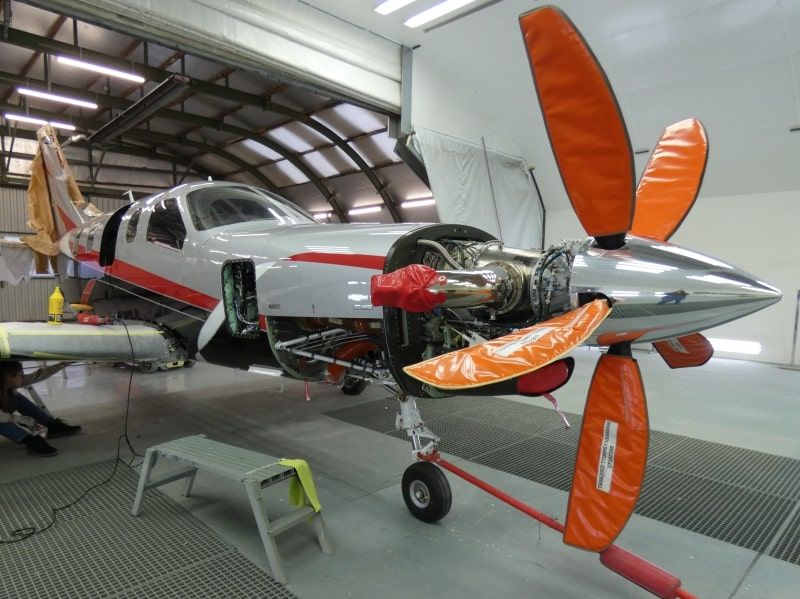 TBM 1454 DAHER peinture par AEROSTYLL paint by