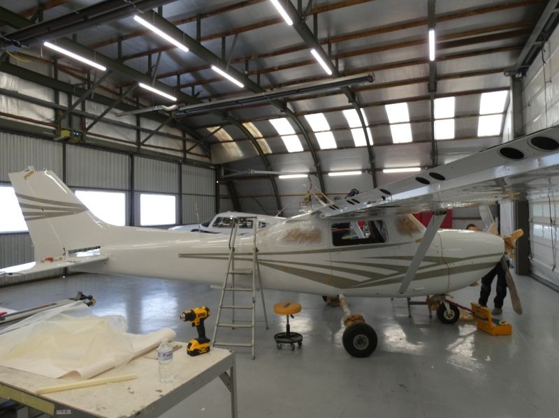 Cessna 172 RECTIMO F-GEOT peinture aéronautique aeronautical paint aerostyll