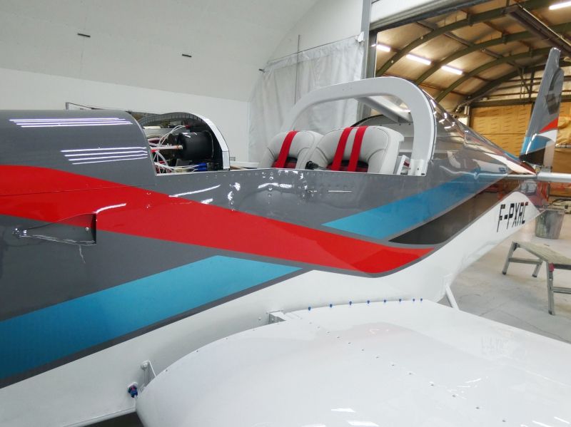 peinture aéronautique aeronautical paint aerostyll Van’s Aircraft RV7-A F-PXRC