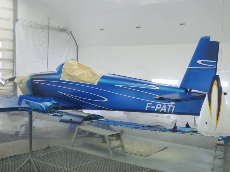 Van’s RV8 F-PATI peint par painted by aerostyll peinture aéronautique de prestige prestige painting