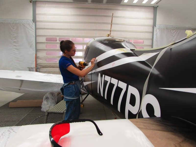 Cirrus SR22 GX N777PS peinture Aerostyll