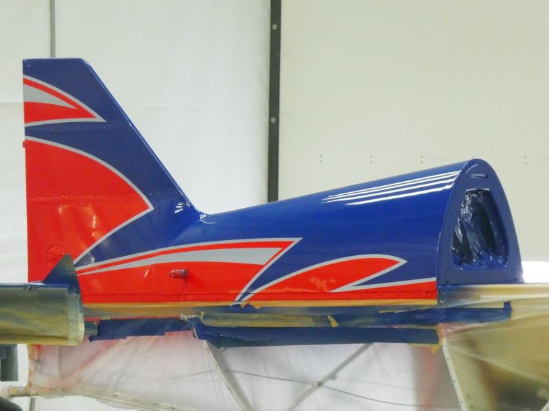 peinture aéronautique aeronautical paint aerostyll TBM 850 N850LD avion de voltige aerobatic plane