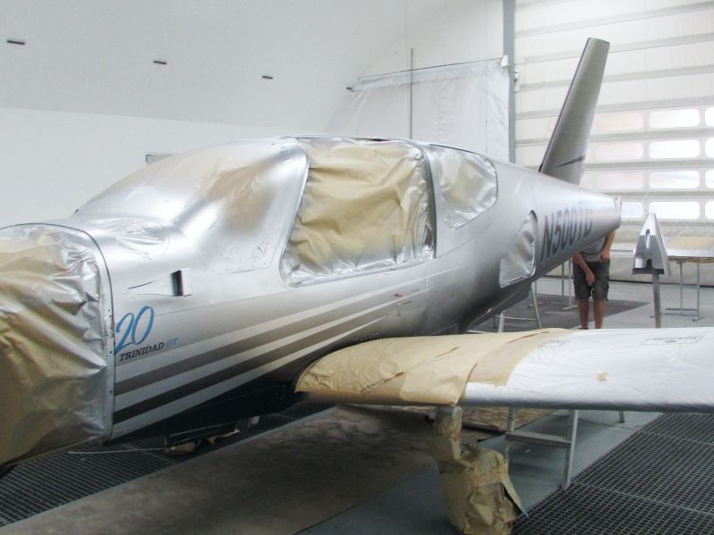 peinture aéronautique aeronautical paint aerostyll TB-20 Trinidad GT N500TB