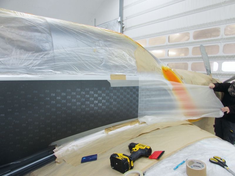 peinture aéronautique aeronautical paint aerostyll Piper PA46 Meridian N13WJ F-HNID