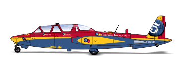 Fouga Magister F-HDND Groupe Tranchant