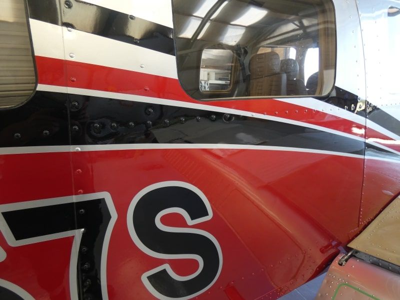 peinture aéronautique aeronautical paint aerostyll Piper PA32 Saratoga N4167S